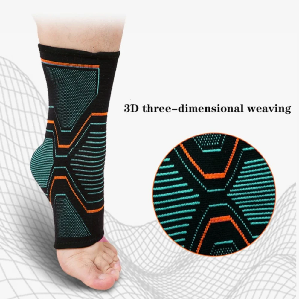 1 бр. компрессионный бандаж за глезена, ръкав за възстановяване след травми, болки в ставите, поддръжка на сухожилията, плантарна фасциит, чорапи за краката с супинатором