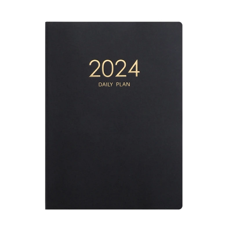 Бележник за планиране на 2024 година, Календар, Дебели бележник за ежедневно планиране, седмичен бележник, Офис и ученически принадлежности, трайни