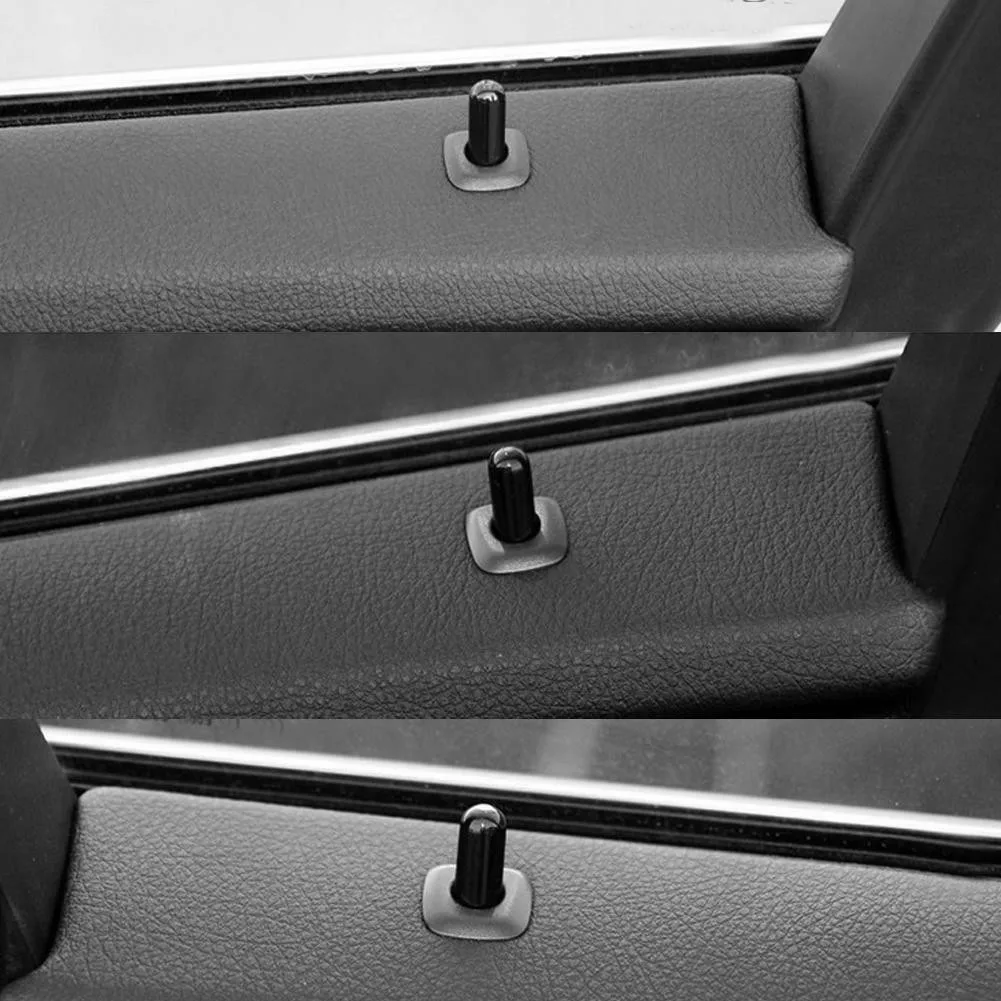 Водач на крилото закрепване Панел бутон на Дръжката за заключване на кутията За BMW серия 5 F10 Подплата Копчета за заключване на врати