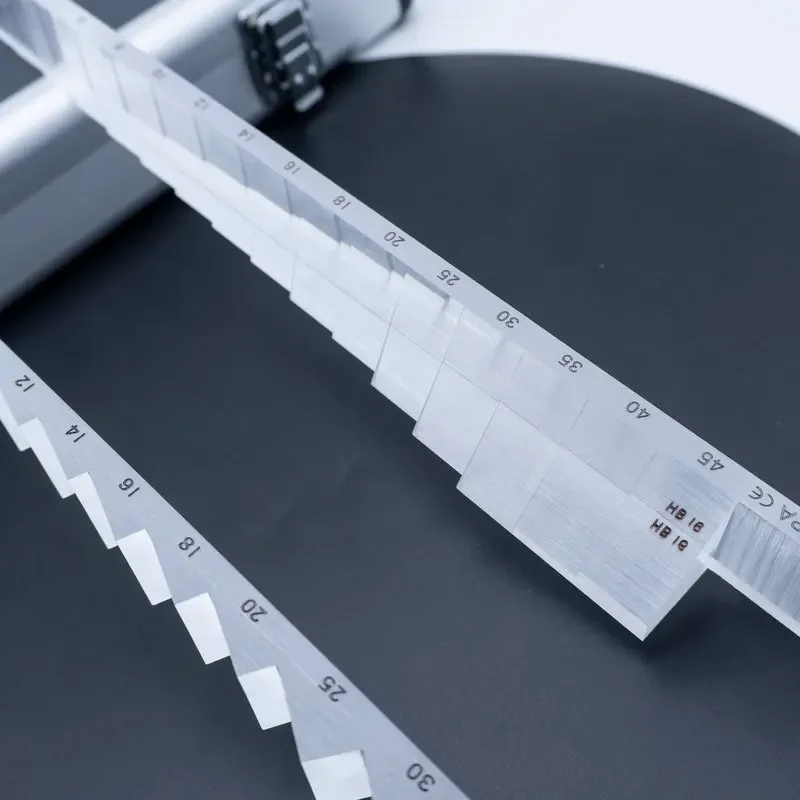 Оптометрическая лента призма когезионный тест на кривогледство алуминиева кутия опаковка оптометрические аксесоари