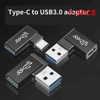 1-5 Бр. USB Адаптер-с щепсел с Type-C, женски PD-лакът, Високоскоростен пренос, Type-C към Usb3 0, Женски конвертор, Приспособления, Кабели
