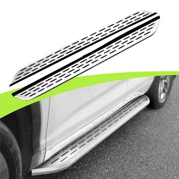2 елемента Подходящ за Hyundai КОНА SX2 2024 Фиксирана педала на страничните стъпки Nerf Bar стъпало (със скоби)