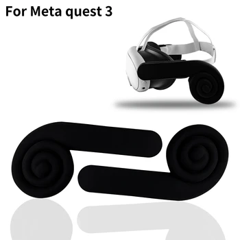 2 елемента Черно-бели слушалки с интериора на колектора за аксесоари за виртуална слушалки Meta Quest3