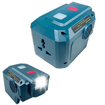 200 W Инвертор Мощност за една Литиева Батерия Makita 18 До 110/220 v Преносим Източник на Захранване на Зарядно Устройство Адаптер За Външно Осветление