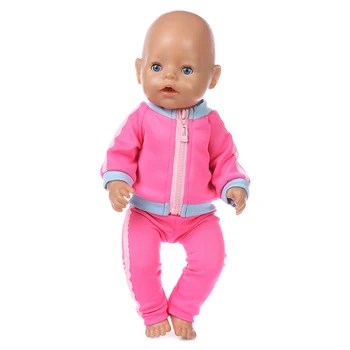 2020 Новата спортно облекло, стоп-моушън облекло, подходящо за кукли baby born 43 см, дрехи за кукли Реборн, аксесоари за кукли Реборн