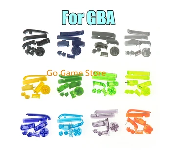 30 комплекта бутони за GBA d-pad, OEM бутон за включване изключване захранване за Gameboy Advance, бутон A, B, L, R, на клавиатурата