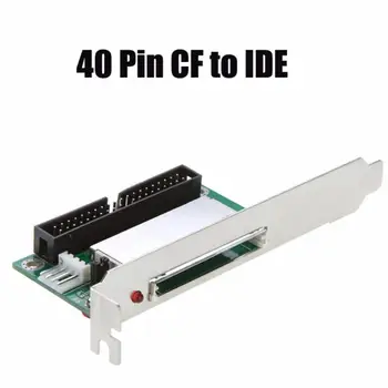 40-пинов конвертор CF compact flash карта в IDE 3.5 адаптер PCI скоба в задната част