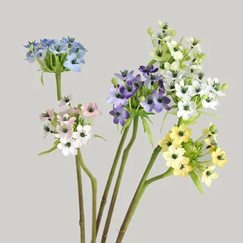 65 см Пресен Изкуствени Цветя, Лебед Кадифе Авторска Договореност Цветен Материал за Реквизит за снимки Настаняване дома