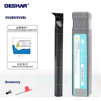 DESKAR 100% Оригинален S16Q/S20R/S252S-SVUBR/SVUBL11/16 държачът За вътрешната Настройка Токарно-Расточного Станка Използва Видий Нож VBMT VCMT