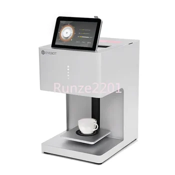 Evebot 3D машина за производство на кафе на гирлянди, принтер за хранително-вкусовата пяна, персонални фото с потребителския модел, автоматичен пълноцветен портрет