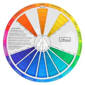 HEALIFTY Color Learning Клас акварельного кръг, образователен инструмент за нанасяне на грим