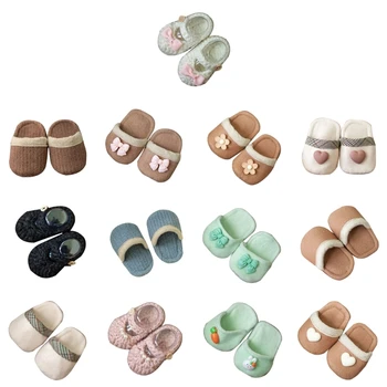 K1MA Подпори за фотосесии на новородени, малки чехли, възли на една кука обувки, леки чехли, подпори за детска фотосесия за подарък на малко момче и момиче
