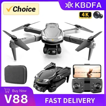 KBDFA V88 WIFI FPV Дрон С Широкоугольной Камера HD 1080P, 4K, Задържащ Височина Сгъваема Квадрокоптер, Радиоуправляеми Хеликоптери, безпилотни летателни апарати, Детски Играчки, Подарък