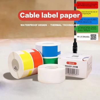 NiiMBOT B21 Кабелна Издател B1 Печатна Стикер за Преносим Принтер Thermal Label Maker Залепваща Цветна Хартия За Кабелни Етикети Etiquetas