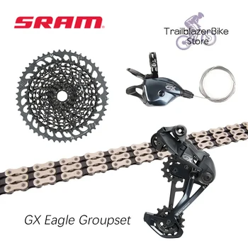 SRAM GX NX SX Eagle1X12 Speed 12V Groupset МТБ Велосипеди Комплект Задейства Лоста за Превключване на Предавките Заден Превключвател Верига Касета Аксесоари за велосипеди