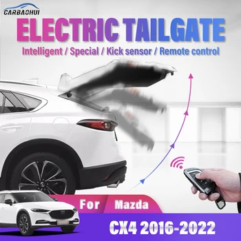 Авто електрическо задвижване на задната врата с автоматично управление Задвижване на багажника автоаксесоари за захранване на задния капак Mazda CX4 2016-2022, Електрически Багажник