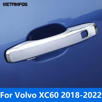 Автоаксесоари За Volvo XC60 XC 60 2018 2019 2020 2021 2022 Хромирани Външна Странична Врата копчето, Хастар Купата, Защитна Капачка