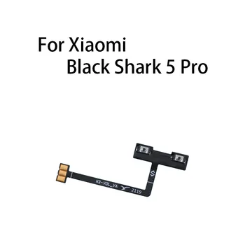 Бутон за включване изключване на звука Бутон за регулиране на силата на звука Гъвкав кабел за Xiaomi Black Shark 5 Pro