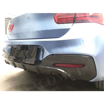 Въглеродни Влакна/FRP Дифузьор за Задната част на Устните, Спойлер BMW 1 Series F20 M135i M140i M Sport 2016 2017 2018 Бамперная Плоча За Полагане на автомобили