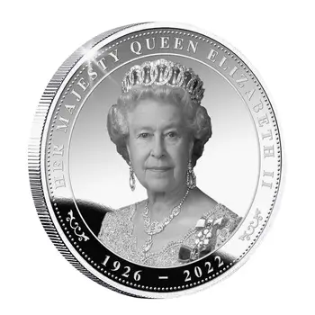 Възпоменателна монета кралица | Запомнящо Медальон на кралица Елизабет II, ръчно изработени | Колекция от красивите сувенирни монети на нейно Величество кралица
