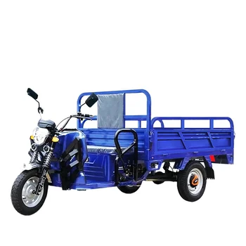 Высоконагруженный електрически пътнически триколка с дебел товарен велосипед за възрастни Tuktuk