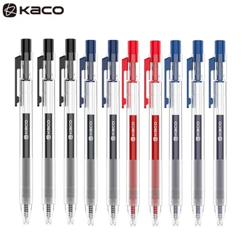 Гел химикалка Kaco Висококачествена Прозрачна за Тази писалка 0,5 ММ за писане на писалка caneta Прости Канцеларски материали за обучение