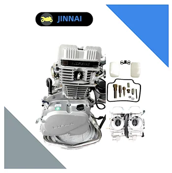 Двигател на мотоциклет JINNAI Оригиналната трансмисия дизелов бензинов двигател на мотоциклет в събирането на