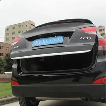 За 2010-2016 Hyundai ix35 Стикер на задната врата на колата От Неръждаема Стомана, Тапицерия на задната врата Аксесоари За Полагане на Автомобили