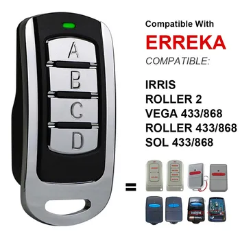 За ERREKA Garage Remote IRIS ROLLER 868 433 RESON СОЛ 1/2 SMAT 1/2/3 Клонинг ERREKA Command Control Controller 433 Mhz 868 Mhz