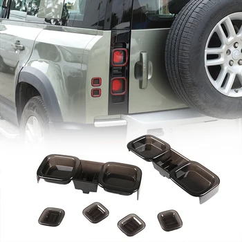 За Land Rover Defender 110 90 2020-2023 Защита капак заден стоп Индикатор крушка на Стоп Тампон фенер Абсорбатори Автомобилни аксесоари, ABS