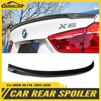 Заден Спойлер на Багажника На BMW X6 X Серия X6 F16 Спойлер От Въглеродни Влакна 2015-2019 Заден Спойлер Хвостовое Крило на Багажника във форми За Устни на Багажника