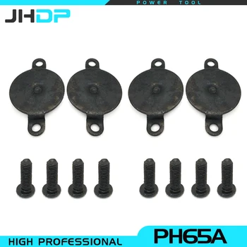 Замяна На PH65A 4шт Черна Метална Капачка и 8шт Винт Hitachi Hammer Пробийте PH 65 H65 H65SD H70SD H65SA H65SB Аксесоари
