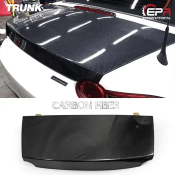 (Идва от САЩ) За капака на багажника MX5 ND5RC Miata Roadster OE от въглеродни влакна (само с мек покрив)