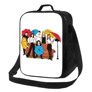 Изотермическая чанта за обяд Friends ТВ Шоу за жени, термоохладитель, чанта за обяд за ученици