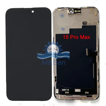 Истински Оригинален За Apple iPhone 15 Pro Max A2849 LCD рамка 15Pro A2848 дисплей За Apple iPhone 15 Plus A3094 LCD A Тестван