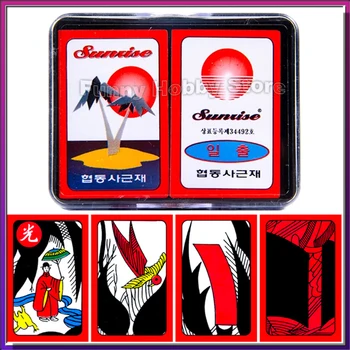 Корейската версия на Hanafuda Folk Custom Card Gostop Stop Go Настолни Игри карти Популярна Семейно парти игра Go-stop Hanafuda Карти