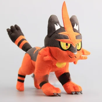 Мека играчка Pokemon 30 см Litten Incineroar Meow - подарък-мечта за деца