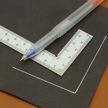 Мини-владетел квадратна форма, L, измервателен инструмент за маркиране, Квадратна линия от неръждаема стомана с точност завоя 90 мм За манометров рамка сгради