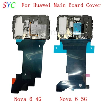 На капака на дънната платка Frame камера за задно виждане за Huawei Nova 6 5G Резервни части модул на капака на дънната платка