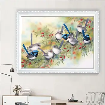 Направи си САМ 5D комплект за диамант живопис - Дизайн птици за домашен интериор начало декор аниме декор на стените на sailor Moon на естетически интериор на стаята