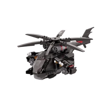 Нов научно-фантастичен хеликоптер AH-64 Apache Хеликоптера, набор от градивни елементи, играчки-фигурки