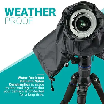 Нови Външни Непромокаеми Калъфи За Защита на телефото обективи от DSLR Камера Дъждобран Прахоустойчив Дъждобран За Камерата