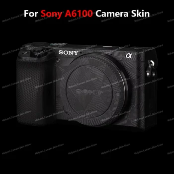 Обвивка на камерата за Sony A6100 Пренасяне на защитен филм на кожата за Sony A6100 Защитно фолио за защита на кожата от надраскване