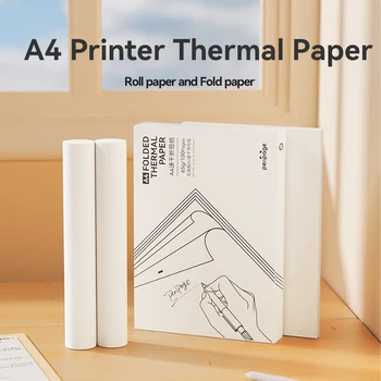 Оригиналната Термобумага PeriPage Формат A4 210 мм За Факс апарат, Хартия за въвеждане на Ръкописен текст, Бързосъхнеща Хартия за принтер A40