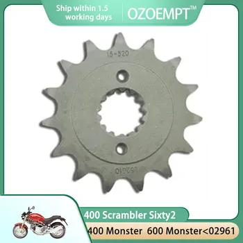 Предната звездичка мотоциклет OZOEMPT 520-15T се Прилага към 600 СС 620 Monster, т.е. 620 S Monster, т.е. 620 Monster Dark 