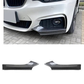 Страничен Капак на Сплитер на Предната Броня За BMW 2 Series F22 F23 M Sport Only 2015-2022 В Стил MP Черен на Цвят, С по-Вентиляционным Дупка И Тапицерия Спойлер