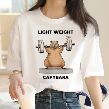 Тениски Capybara, дамски градинска дрехи, манга, топ, дамски дрехи в стил аниме е японската манга.