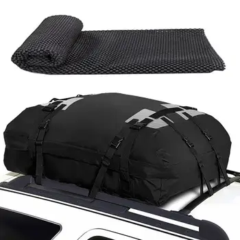 Транспортна чанта за превоз на товари върху покрива на колата 600D, универсална багажная чанта за пътуване, къмпинг, Оксфорд плат с регулируема каишка с катарама