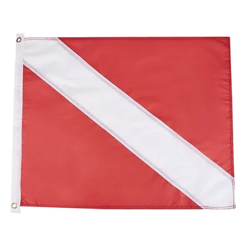 Флаг за Гмуркане Сигнален Флаг Лодки Флаг За Гмуркане Сигнален Флаг на Плувка за Подводно Гмуркане И Подводен риболов