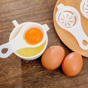 Яйчен белтък, Жълтък, Сепаратор, Мултифункционален Филтър за яйца течност, Прости и Удобни Разделители за яйчен протеин, за да проверите за печене, Кухненски Инструмент